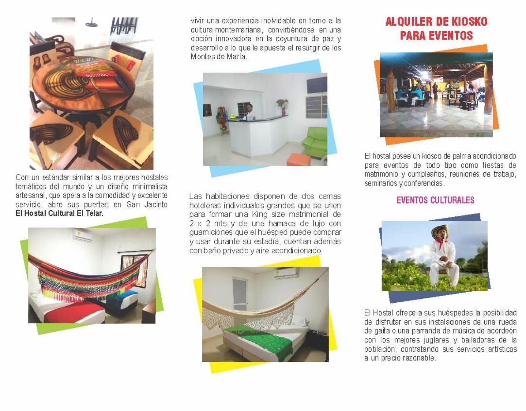 Hostal Cultural El TelarSan Jacinto エクステリア 写真